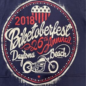 2018 Biketoberfest Daytona beach 26th annual women’s size s Graphic Tee